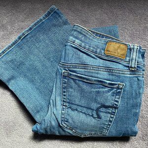 American Eagle Artist Flare Jeans Size 6 Long